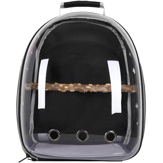 Pet Parrot Carrier Bird Travel Bag Backpack Space Capsule Transparent Backpack Breathable Parrot for Hiking (Red) Pet Parrot Carrier Bird Travel Bag Backpack Space Capsule Transparent Backpack Breathable Parrot for Hiking (Red)