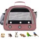 SOLAPOLLO Parrot Carrier Bag Breathable Hamster Travel Bag Outdoor Rabbit Hedgehog Bird Portable Handbag (Grey) SOLAPOLLO Parrot Carrier Bag Breathable Hamster Travel Bag Outdoor Rabbit Hedgehog Bird Portable Handbag (Grey)