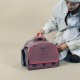 SOLAPOLLO Parrot Carrier Bag Breathable Hamster Travel Bag Outdoor Rabbit Hedgehog Bird Portable Handbag (Grey) SOLAPOLLO Parrot Carrier Bag Breathable Hamster Travel Bag Outdoor Rabbit Hedgehog Bird Portable Handbag (Grey)