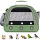 SOLAPOLLO Parrot Carrier Bag Breathable Hamster Travel Bag Outdoor Rabbit Hedgehog Bird Portable Handbag (Grey) SOLAPOLLO Parrot Carrier Bag Breathable Hamster Travel Bag Outdoor Rabbit Hedgehog Bird Portable Handbag (Grey)