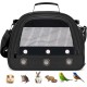 SOLAPOLLO Parrot Carrier Bag Breathable Hamster Travel Bag Outdoor Rabbit Hedgehog Bird Portable Handbag (Grey) SOLAPOLLO Parrot Carrier Bag Breathable Hamster Travel Bag Outdoor Rabbit Hedgehog Bird Portable Handbag (Grey)