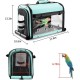 SUERTREE Bird Carrier Bag, Bird Travel Cage with Stand, Small Bird Carrier for Parrot, Portable Bird Carrier Travel Bag, Pet Transparent Breathable Travel Cage SUERTREE Bird Carrier Bag, Bird Travel Cage with Stand, Small Bird Carrier for Parrot, Portable Bird Carrier Travel Bag, Pet Transparent Breathable Travel Cage