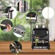 SUERTREE Bird Carrier Bag with Indestructible Stainless Steel Mesh, Bird Travel Cage with Stand, Easy Clean Backpack for Parrot, Portable Bird Travel Bag, Pet Breathable Travel Cage, Pink SUERTREE Bird Carrier Bag with Indestructible Stainless Steel Mesh, Bird Travel Cage with Stand, Easy Clean Backpack for Parrot, Portable Bird Travel Bag, Pet Breathable Travel Cage, Pink
