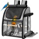 SUERTREE Bird Carrier Bag with Indestructible Stainless Steel Mesh, Bird Travel Cage with Stand, Easy Clean Backpack for Parrot, Portable Bird Travel Bag, Pet Breathable Travel Cage, Pink SUERTREE Bird Carrier Bag with Indestructible Stainless Steel Mesh, Bird Travel Cage with Stand, Easy Clean Backpack for Parrot, Portable Bird Travel Bag, Pet Breathable Travel Cage, Pink