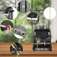 SUERTREE Bird Carrier Bag with Indestructible Stainless Steel Mesh, Bird Travel Cage with Stand, Easy Clean Backpack for Parrot, Portable Bird Travel Bag, Pet Breathable Travel Cage, Pink SUERTREE Bird Carrier Bag with Indestructible Stainless Steel Mesh, Bird Travel Cage with Stand, Easy Clean Backpack for Parrot, Portable Bird Travel Bag, Pet Breathable Travel Cage, Pink