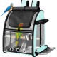 SUERTREE Bird Carrier Bag with Indestructible Stainless Steel Mesh, Bird Travel Cage with Stand, Easy Clean Backpack for Parrot, Portable Bird Travel Bag, Pet Breathable Travel Cage, Pink SUERTREE Bird Carrier Bag with Indestructible Stainless Steel Mesh, Bird Travel Cage with Stand, Easy Clean Backpack for Parrot, Portable Bird Travel Bag, Pet Breathable Travel Cage, Pink