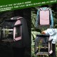 SUERTREE Bird Carrier Bag with Indestructible Stainless Steel Mesh, Bird Travel Cage with Stand, Easy Clean Backpack for Parrot, Portable Bird Travel Bag, Pet Breathable Travel Cage, Pink SUERTREE Bird Carrier Bag with Indestructible Stainless Steel Mesh, Bird Travel Cage with Stand, Easy Clean Backpack for Parrot, Portable Bird Travel Bag, Pet Breathable Travel Cage, Pink