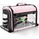 SUERTREE Bird Transport Container, Bird Carry Bag, Bird Travel Cage with Stand, Lightweight Backpack for Parrot, Portable Bird Travel Bag, Pet Transparent Breathable Travel Cage SUERTREE Bird Transport Container, Bird Carry Bag, Bird Travel Cage with Stand, Lightweight Backpack for Parrot, Portable Bird Travel Bag, Pet Transparent Breathable Travel Cage
