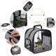 SUERTREE Bird Transport Container, Bird Carry Bag, Bird Travel Cage with Stand, Lightweight Backpack for Parrot, Portable Bird Travel Bag, Pet Transparent Breathable Travel Cage SUERTREE Bird Transport Container, Bird Carry Bag, Bird Travel Cage with Stand, Lightweight Backpack for Parrot, Portable Bird Travel Bag, Pet Transparent Breathable Travel Cage