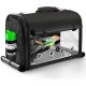SUERTREE Transport Container for Birds, Bird Transport Box, Bird Cage Budgie, Portable Bird Carrier Travel Bag, Transparent Breathable Travel Cage for Pets SUERTREE Transport Container for Birds, Bird Transport Box, Bird Cage Budgie, Portable Bird Carrier Travel Bag, Transparent Breathable Travel Cage for Pets
