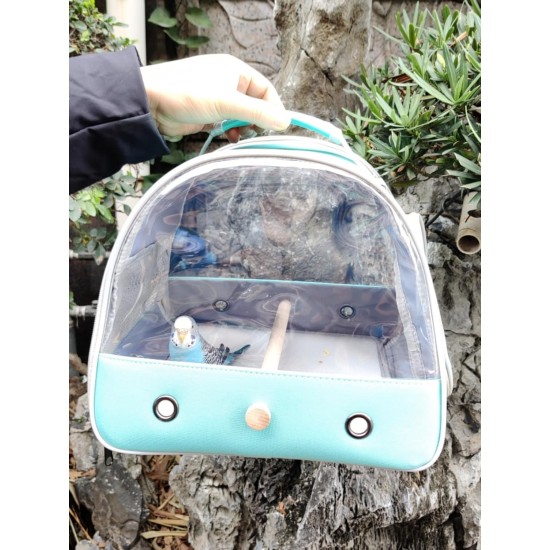 Small Bird Carrier Carrier Portable Bird Cage for Parrots Parakeets Budgies Reptile with Soft Mat and Wooden Stand (Green) Small Bird Carrier Carrier Portable Bird Cage for Parrots Parakeets Budgies Reptile with Soft Mat and Wooden Stand (Green)