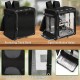 Suertree Bird Carrier with Safety Belt for Car Travel Bird Backpack Carrier with Indestructible Stainless Steel Mesh Large Bird Carrier Travel Cage Black Suertree Bird Carrier with Safety Belt for Car Travel Bird Backpack Carrier with Indestructible Stainless Steel Mesh Large Bird Carrier Travel Cage Black