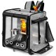 Suertree Bird Carrier with Seat Belt for Car Travel Bird Backpack Carrier with Indestructible Stainless Steel Mesh Large Bird Carrier Travel Cage Green Suertree Bird Carrier with Seat Belt for Car Travel Bird Backpack Carrier with Indestructible Stainless Steel Mesh Large Bird Carrier Travel Cage Green