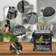 Suertree Bird Carrier with Seat Belt for Car Travel Bird Backpack Carrier with Indestructible Stainless Steel Mesh Large Bird Carrier Travel Cage Green Suertree Bird Carrier with Seat Belt for Car Travel Bird Backpack Carrier with Indestructible Stainless Steel Mesh Large Bird Carrier Travel Cage Green