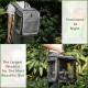 Suertree Bird Carrier with Seat Belt for Car Travel Bird Backpack Carrier with Indestructible Stainless Steel Mesh Large Bird Carrier Travel Cage Green Suertree Bird Carrier with Seat Belt for Car Travel Bird Backpack Carrier with Indestructible Stainless Steel Mesh Large Bird Carrier Travel Cage Green