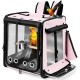 Suertree Bird Carrier with Seat Belt for Car Travel Bird Backpack Carrier with Indestructible Stainless Steel Mesh Large Bird Carrier Travel Cage Green Suertree Bird Carrier with Seat Belt for Car Travel Bird Backpack Carrier with Indestructible Stainless Steel Mesh Large Bird Carrier Travel Cage Green