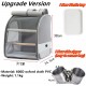 Transport container for birds, backpack for birds with wooden rod, bird transport box, with stainless steel clip cups, portable bird carrier, travel bag, 1 molar stone, 1 plastic pallet Transport container for birds, backpack for birds with wooden rod, bird transport box, with stainless steel clip cups, portable bird carrier, travel bag, 1 molar stone, 1 plastic pallet