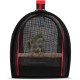Transport container for birds: transport bag, lightweight, transparent, breathable, safe, bird carrier, transport cage Transport container for birds: transport bag, lightweight, transparent, breathable, safe, bird carrier, transport cage