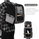 X-ZONE PET Bird Travel Bag Portable Pet Bird Parrot Backpack Transparent Breathable Travel Bag Lightweight Bird Bag with Stainless Steel Bowl X-ZONE PET Bird Travel Bag Portable Pet Bird Parrot Backpack Transparent Breathable Travel Bag Lightweight Bird Bag with Stainless Steel Bowl