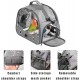 ZHYUAN Lightweight Backpack for Parrot, Pet Travel Bag for Parrots, Bird Carry Bag, Carry Bag for Parrots, Portable Bird Carrier Travel Bag, Backpack for Birds with Wooden Stick, Small ZHYUAN Lightweight Backpack for Parrot, Pet Travel Bag for Parrots, Bird Carry Bag, Carry Bag for Parrots, Portable Bird Carrier Travel Bag, Backpack for Birds with Wooden Stick, Small
