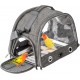 ZHYUAN Lightweight Backpack for Parrot, Pet Travel Bag for Parrots, Bird Carry Bag, Carry Bag for Parrots, Portable Bird Carrier Travel Bag, Backpack for Birds with Wooden Stick, Small ZHYUAN Lightweight Backpack for Parrot, Pet Travel Bag for Parrots, Bird Carry Bag, Carry Bag for Parrots, Portable Bird Carrier Travel Bag, Backpack for Birds with Wooden Stick, Small