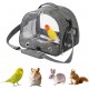 ZHYUAN Lightweight Backpack for Parrot, Pet Travel Bag for Parrots, Bird Carry Bag, Carry Bag for Parrots, Portable Bird Carrier Travel Bag, Backpack for Birds with Wooden Stick, Small ZHYUAN Lightweight Backpack for Parrot, Pet Travel Bag for Parrots, Bird Carry Bag, Carry Bag for Parrots, Portable Bird Carrier Travel Bag, Backpack for Birds with Wooden Stick, Small