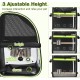 pecute Backpack for Birds with Wooden Stick, Lightweight Carrier Bird Transport Bag, Waterproof Parrots Travel Backpack with Stainless Steel Tray and Stand, Transport Box Bird, 34 x 28 x 43 cm pecute Backpack for Birds with Wooden Stick, Lightweight Carrier Bird Transport Bag, Waterproof Parrots Travel Backpack with Stainless Steel Tray and Stand, Transport Box Bird, 34 x 28 x 43 cm