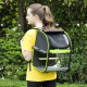 pecute Backpack for Birds with Wooden Stick, Lightweight Carrier Bird Transport Bag, Waterproof Parrots Travel Backpack with Stainless Steel Tray and Stand, Transport Box Bird, 34 x 28 x 43 cm pecute Backpack for Birds with Wooden Stick, Lightweight Carrier Bird Transport Bag, Waterproof Parrots Travel Backpack with Stainless Steel Tray and Stand, Transport Box Bird, 34 x 28 x 43 cm