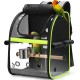 pecute Backpack for Birds with Wooden Stick, Lightweight Carrier Bird Transport Bag, Waterproof Parrots Travel Backpack with Stainless Steel Tray and Stand, Transport Box Bird, 34 x 28 x 43 cm pecute Backpack for Birds with Wooden Stick, Lightweight Carrier Bird Transport Bag, Waterproof Parrots Travel Backpack with Stainless Steel Tray and Stand, Transport Box Bird, 34 x 28 x 43 cm