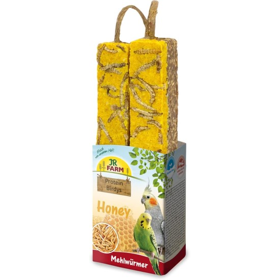 JR FARM Birds Protein-Birdys Honey Mealworms 150 g JR FARM Birds Protein-Birdys Honey Mealworms 150 g