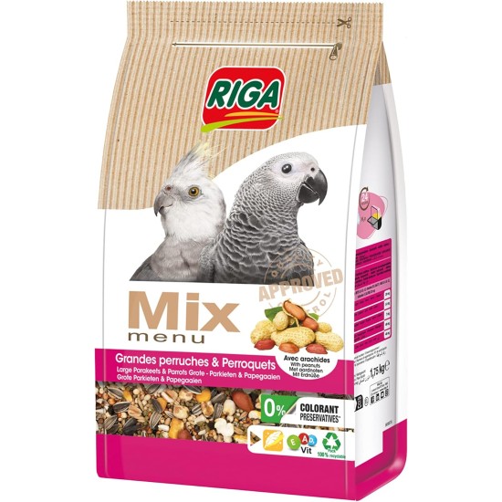 RIGA Mix Perroq.+GDE per 1.75 kg RIGA Mix Perroq.+GDE per 1.75 kg