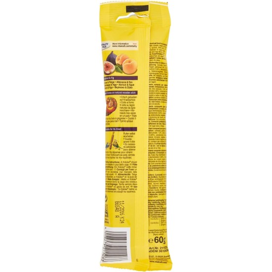 Vitakraft Barritas Periquitos Fruta 2 Unidades Vitakraft Barritas Periquitos Fruta 2 Unidades