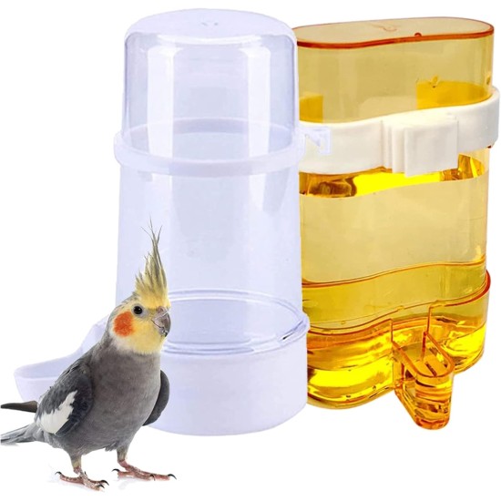 2 Pieces Birds Water Dispenser Plastic Birds Automatic Water Dispenser Bird Water Dispenser for Small and Medium Birds such as Parrots, Couple Birds, Pigeons and Starlings 220 ml/415 ml 2 Pieces Birds Water Dispenser Plastic Birds Automatic Water Dispenser Bird Water Dispenser for Small and Medium Birds such as Parrots, Couple Birds, Pigeons and Starlings 220 ml/415 ml