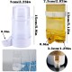 2 Pieces Birds Water Dispenser Plastic Birds Automatic Water Dispenser Bird Water Dispenser for Small and Medium Birds such as Parrots, Couple Birds, Pigeons and Starlings 220 ml/415 ml 2 Pieces Birds Water Dispenser Plastic Birds Automatic Water Dispenser Bird Water Dispenser for Small and Medium Birds such as Parrots, Couple Birds, Pigeons and Starlings 220 ml/415 ml