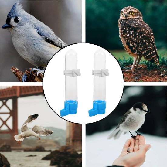 2 Stück Hängende Vogelwasserflasche, Automatischer Vogelwasserspender, Futterspender Vogel Wasserspender, Hängende Vogeltränke, Vogelkäfig-Wasserspender, für Papageien, Wellensittiche 2 Stück Hängende Vogelwasserflasche, Automatischer Vogelwasserspender, Futterspender Vogel Wasserspender, Hängende Vogeltränke, Vogelkäfig-Wasserspender, für Papageien, Wellensittiche
