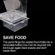 Automatic Bird Feeder Anti Spill No Mess Seed Feeder Feeder Container Parrot Toy Cage Accessories Perch for Budgies Canary