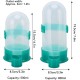Automatic Bird Feeder Plastic Pet Dryer Dispenser Bird Bath Dispenser for Bird Cage Green Automatic Bird Feeder Plastic Pet Dryer Dispenser Bird Bath Dispenser for Bird Cage Green