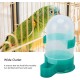 Automatic Bird Feeder Plastic Pet Dryer Dispenser Bird Bath Dispenser for Bird Cage Green Automatic Bird Feeder Plastic Pet Dryer Dispenser Bird Bath Dispenser for Bird Cage Green