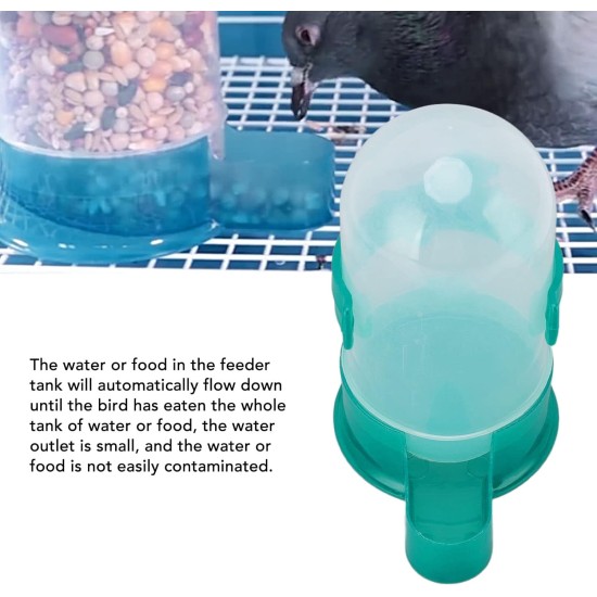 Automatic Bird Feeder Plastic Pet Dryer Dispenser Bird Bath Dispenser for Bird Cage Green Automatic Bird Feeder Plastic Pet Dryer Dispenser Bird Bath Dispenser for Bird Cage Green