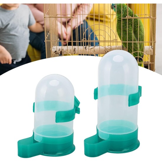 Automatic Bird Feeder Plastic Pet Dryer Dispenser Bird Bath Dispenser for Bird Cage Green Automatic Bird Feeder Plastic Pet Dryer Dispenser Bird Bath Dispenser for Bird Cage Green
