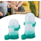 Automatic Bird Feeder Plastic Pet Dryer Dispenser Bird Bath Dispenser for Bird Cage Green Automatic Bird Feeder Plastic Pet Dryer Dispenser Bird Bath Dispenser for Bird Cage Green