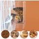 Automatic Bird Feeder, Transparent Bird Feeder with Water Dispenser, Hanging Bird Feeder for Small, Medium Cockatiels, Parakeets