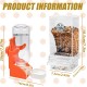 Automatic Bird Feeder and Water Dispenser: Transparent Hanging Feeder Birds and Water Dispenser for Birds, Bird Feeder for Budgies, Cockatiels, Canaries Automatic Bird Feeder and Water Dispenser: Transparent Hanging Feeder Birds and Water Dispenser for Birds, Bird Feeder for Budgies, Cockatiels, Canaries