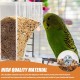 Automatic Bird Feeder and Water Dispenser: Transparent Hanging Feeder Birds and Water Dispenser for Birds, Bird Feeder for Budgies, Cockatiels, Canaries Automatic Bird Feeder and Water Dispenser: Transparent Hanging Feeder Birds and Water Dispenser for Birds, Bird Feeder for Budgies, Cockatiels, Canaries