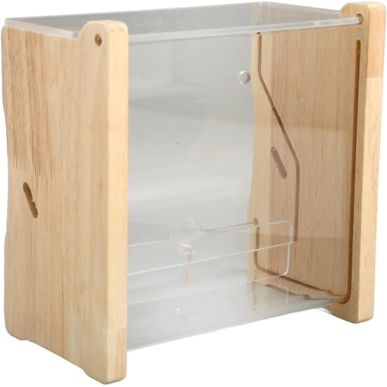 Automatic Chicken Feeder Large Capacity Clear Acrylic Chick Bird Feeder Box for Budgies Cockatiels Quail (S 165 x 42 x 45 mm/6.5 x 1.7 x 1.8 inches) Automatic Chicken Feeder Large Capacity Clear Acrylic Chick Bird Feeder Box for Budgies Cockatiels Quail (S 165 x 42 x 45 mm/6.5 x 1.7 x 1.8 inches)