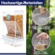 Automatic Feeder for Birds Parrots Acrylic Transparent Bird Feeder Parakeet Cage Automatic Bird Feeder Cage Accessories for Canaries Cockatiels Finches Automatic Feeder for Birds Parrots Acrylic Transparent Bird Feeder Parakeet Cage Automatic Bird Feeder Cage Accessories for Canaries Cockatiels Finches