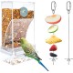 Automatic Feeder for Birds Parrots Acrylic Transparent Bird Feeder Parakeet Cage Automatic Bird Feeder Cage Accessories for Canaries Cockatiels Finches Automatic Feeder for Birds Parrots Acrylic Transparent Bird Feeder Parakeet Cage Automatic Bird Feeder Cage Accessories for Canaries Cockatiels Finches