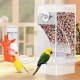 Automatic Feeder for Birds and Parrots - Bird Feeder with Drinking Fountain for Budgies, Canaries, Finches
