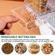 Automatic Feeder for Birds and Parrots - Bird Feeder with Drinking Fountain for Budgies, Canaries, Finches