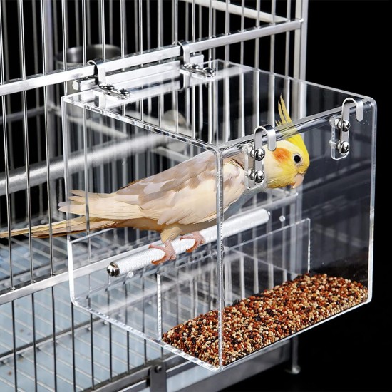 Bird Cage Feeder No Mess Bird Feeder, Automatic Bird Feeder for Cage No Spill Bird Feeder Mess Free Bird Feeder for Cage Parakeet Parrot Cockatiel Lovebirds Bird Cage Seed Feeder Bird Cage Feeder No Mess Bird Feeder, Automatic Bird Feeder for Cage No Spill Bird Feeder Mess Free Bird Feeder for Cage Parakeet Parrot Cockatiel Lovebirds Bird Cage Seed Feeder